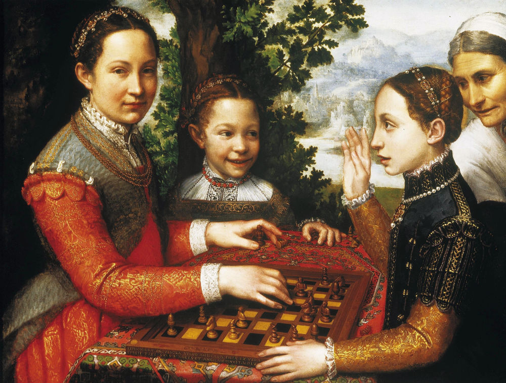 The Game of Chess, Sofonisba Anguissola